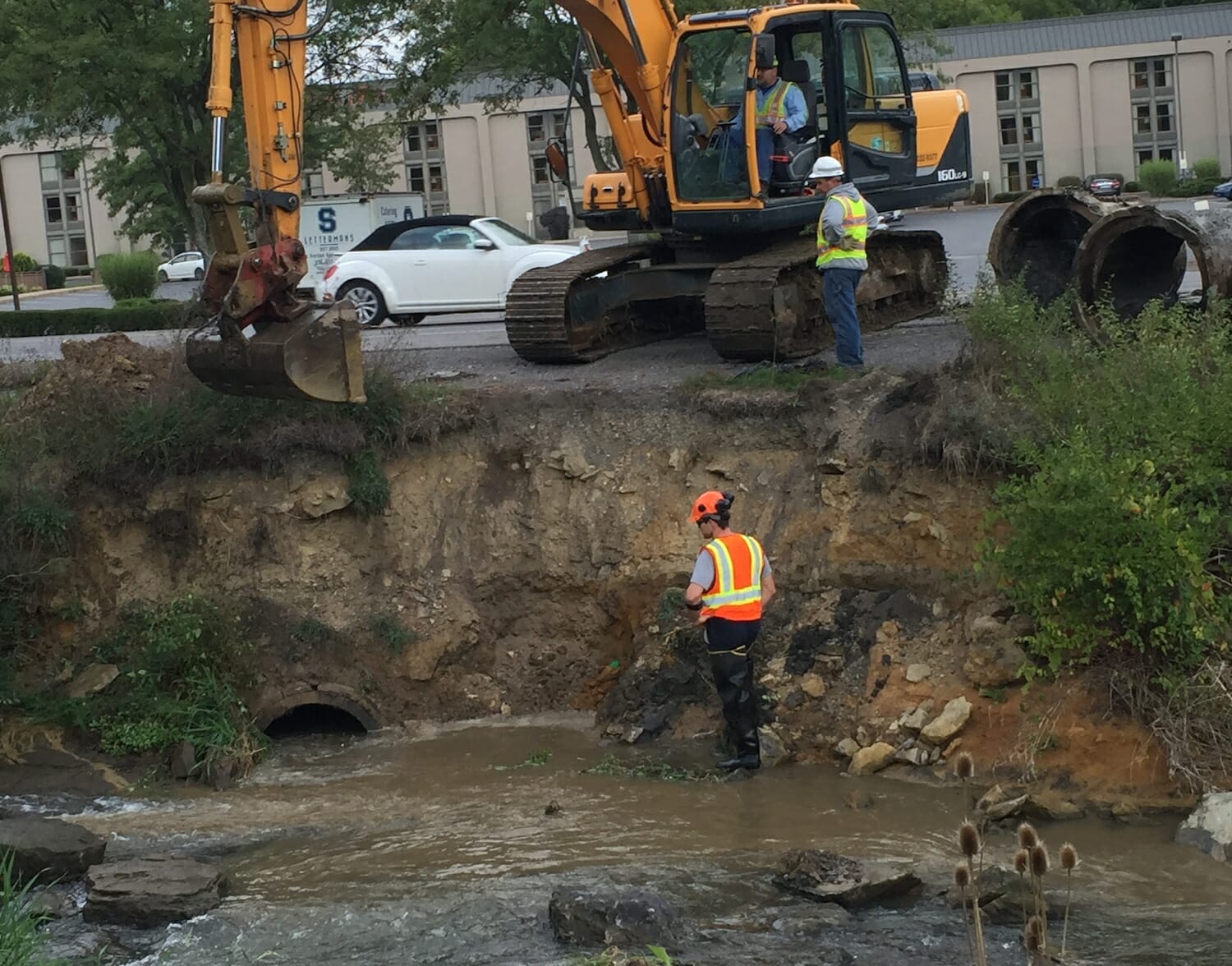 Team Effort Goes Into Thompson Run Restoration In Pa Trout