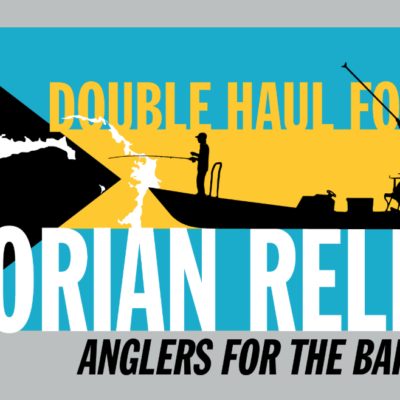 Logo for the Double Haul For Dorian Relief