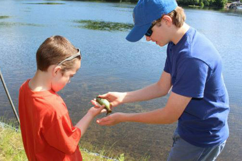 Scouting Fly-fishing Merit Badge Camp, NCWRC Fishing Education