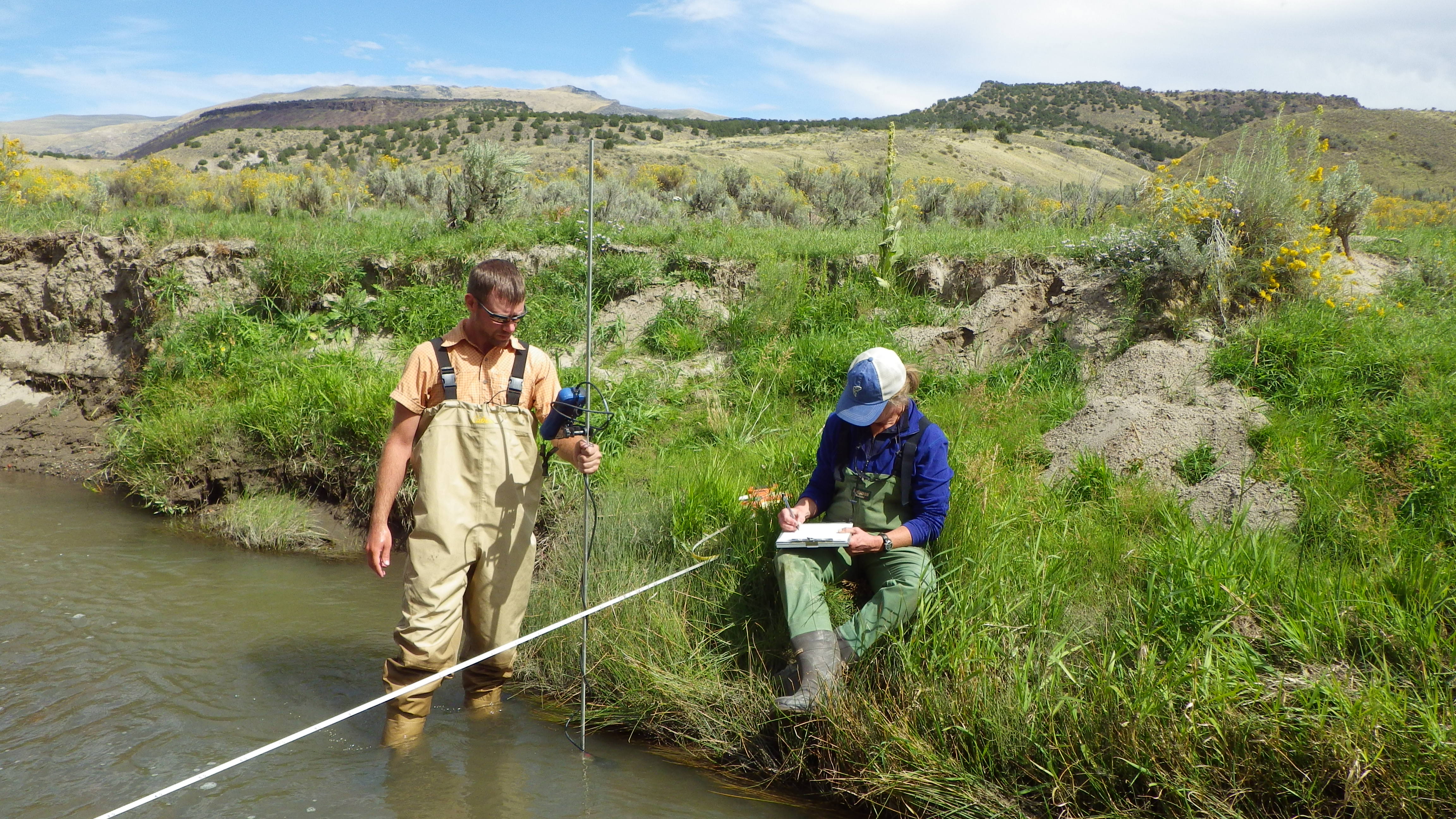 Monitoring stream habitat