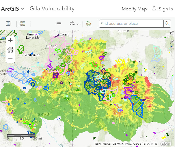 Gila vulnerability results