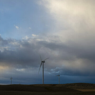 A windmill in Idaho.