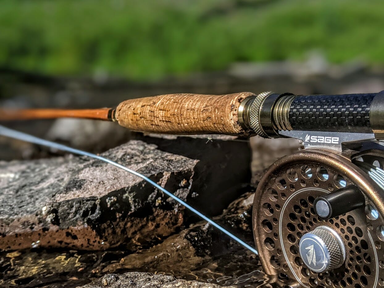 Fly Fishing with Vintage Bamboo Fly Rod! (First Fly Rod Build!) 