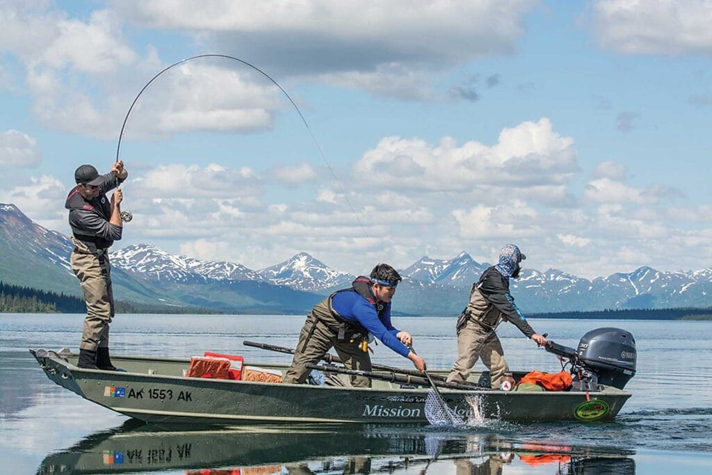 The Bristol Bay Fly Fishing & Guide Academy teaches Bristol Bay youth how  to pursue sportfishing jobs in their own community. The Academy